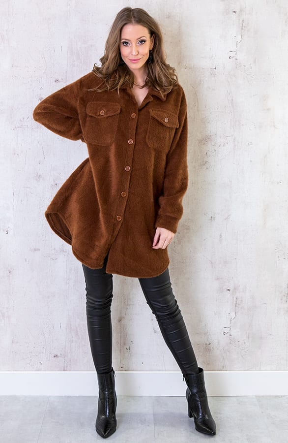 Soft Jacket Cognac – shoparchief, foto 1