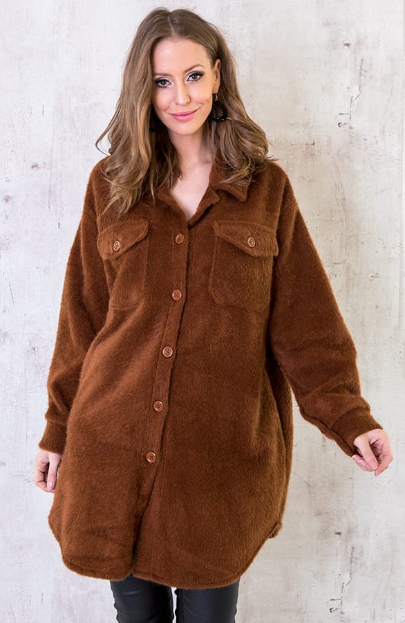 Soft Jacket Cognac – shoparchief, foto 5