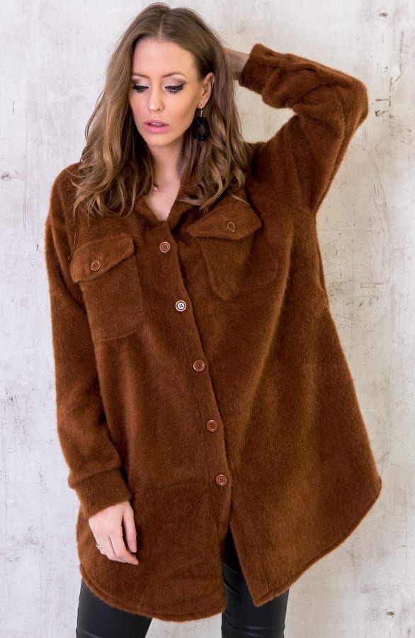 Soft Jacket Cognac – shoparchief, foto 2