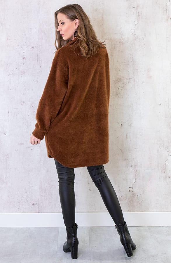 Soft Jacket Cognac – shoparchief, foto 3