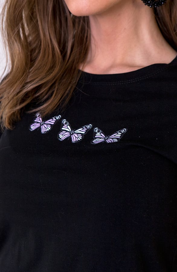 Butterfly Top Schwarz, Shoparchiv, Foto 2