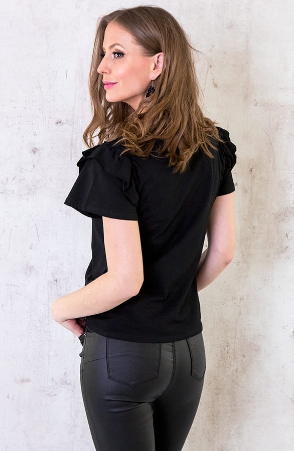 Chain Top Luxury Zwart – shoparchief, foto 3