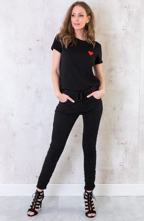 Chino Broek Jogging Zwart – shoparchief, foto 4