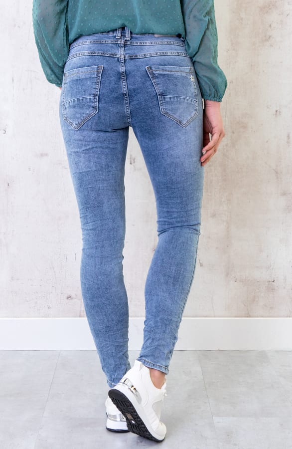 Chino Spijkerbroek Met Pailletten – shoparchief, foto 3