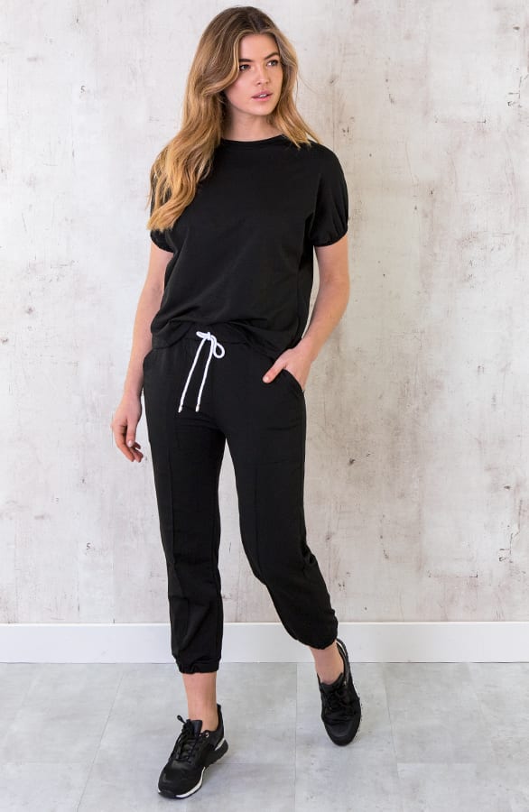 Jogging Top Zwart – shoparchief, foto 2