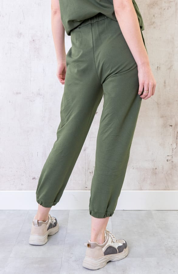 Joggingbroek Legergroen – shoparchief, foto 3
