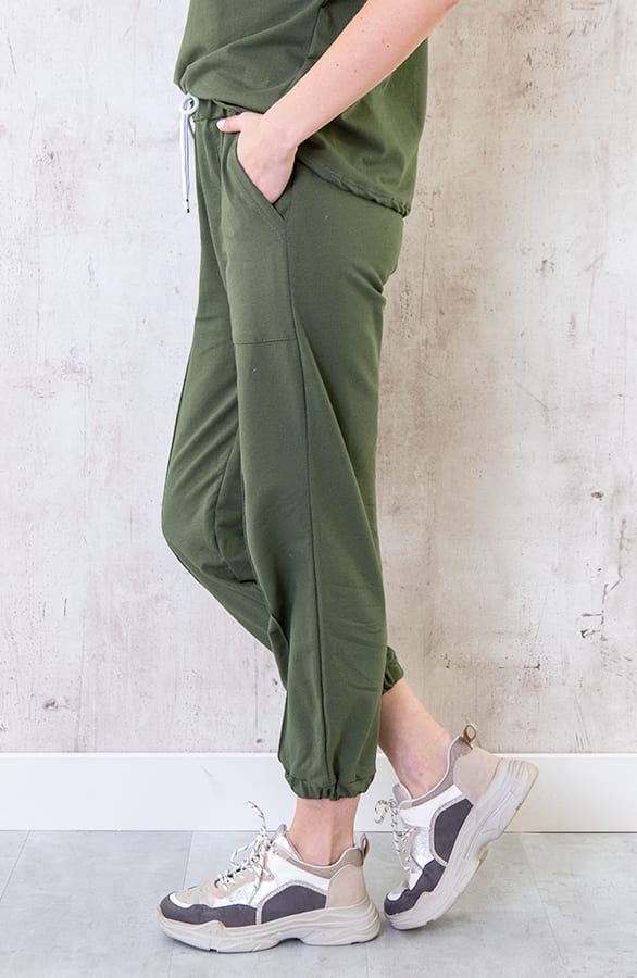 Joggingbroek Legergroen – shoparchief, foto 2