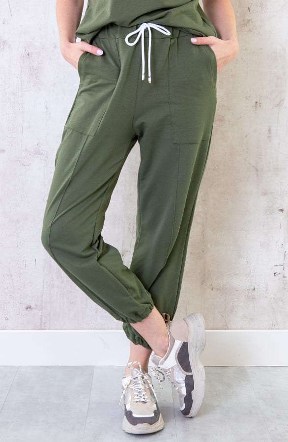 Joggingbroek Legergroen – shoparchief, foto 1