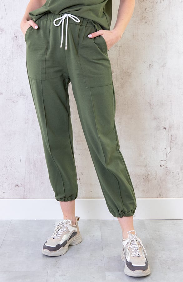 Joggingbroek Legergroen – shoparchief, foto 6