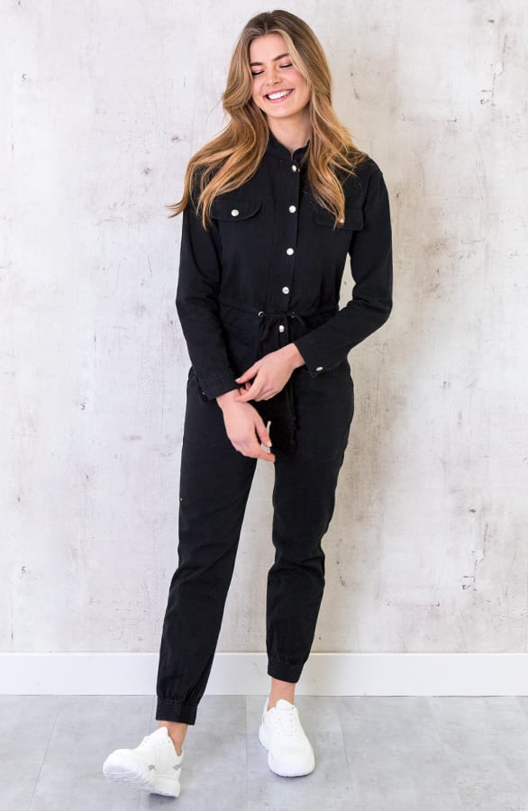 Jumpsuit Limited Denim Black – shoparchief, foto 3