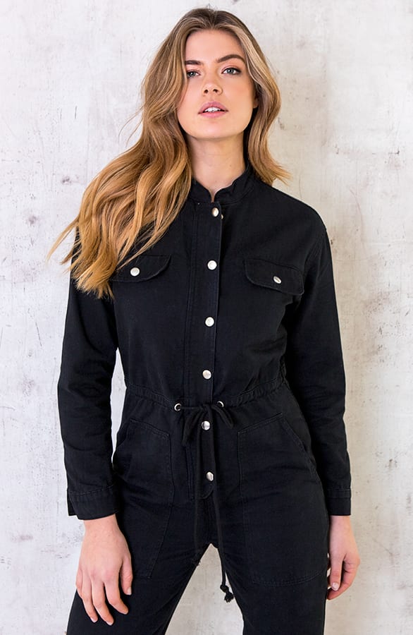 Jumpsuit Limited Denim Black – shoparchief, foto 6