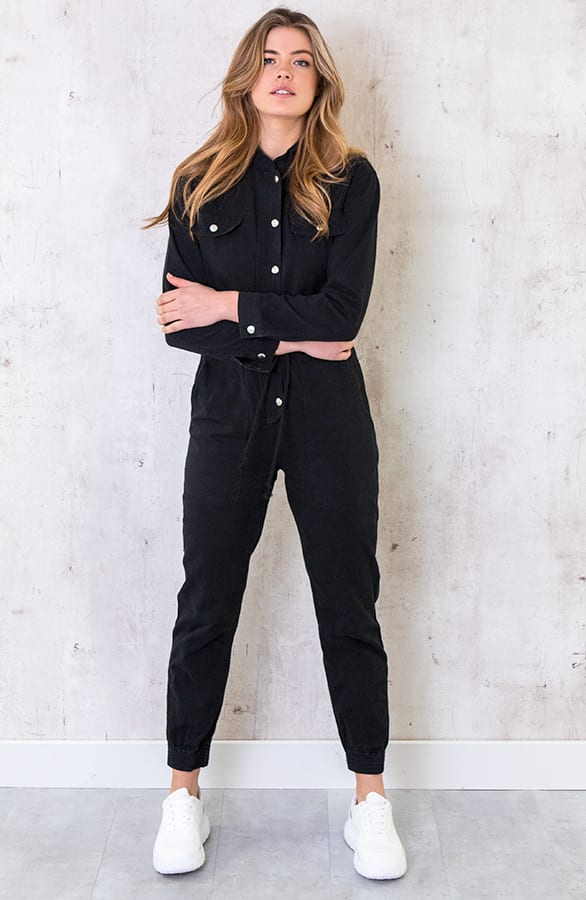 Jumpsuit Limited Denim Black – shoparchief, foto 1