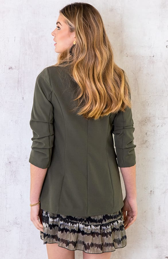 Overslag Print Rok Legergroen – shoparchief, foto 4