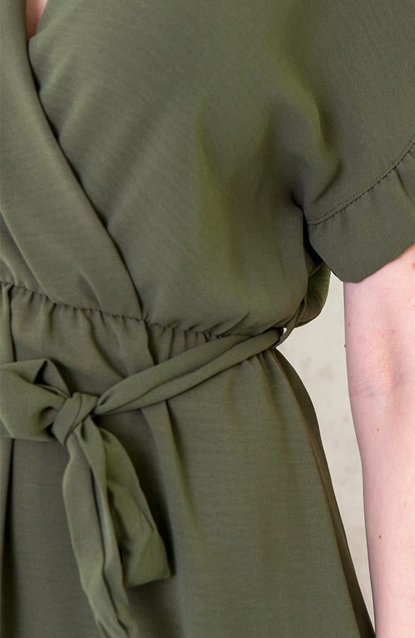St. Tropez Kleid Armeegrün, Shoparchiv, Foto 4