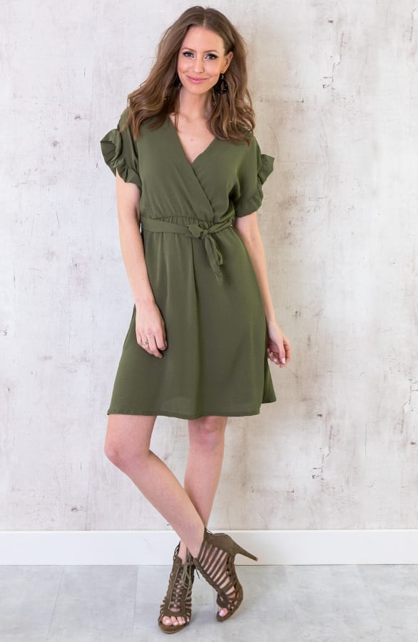 St. Tropez Kleid Armeegrün, Shoparchiv, Foto 5