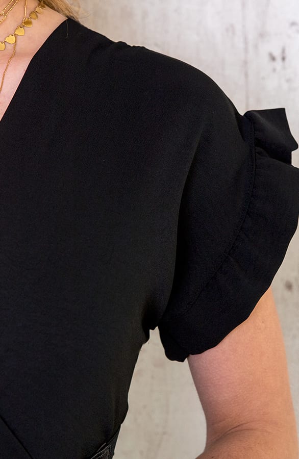 St. Tropez Kleid Midi Schwarz, Shoparchiv, Foto 5