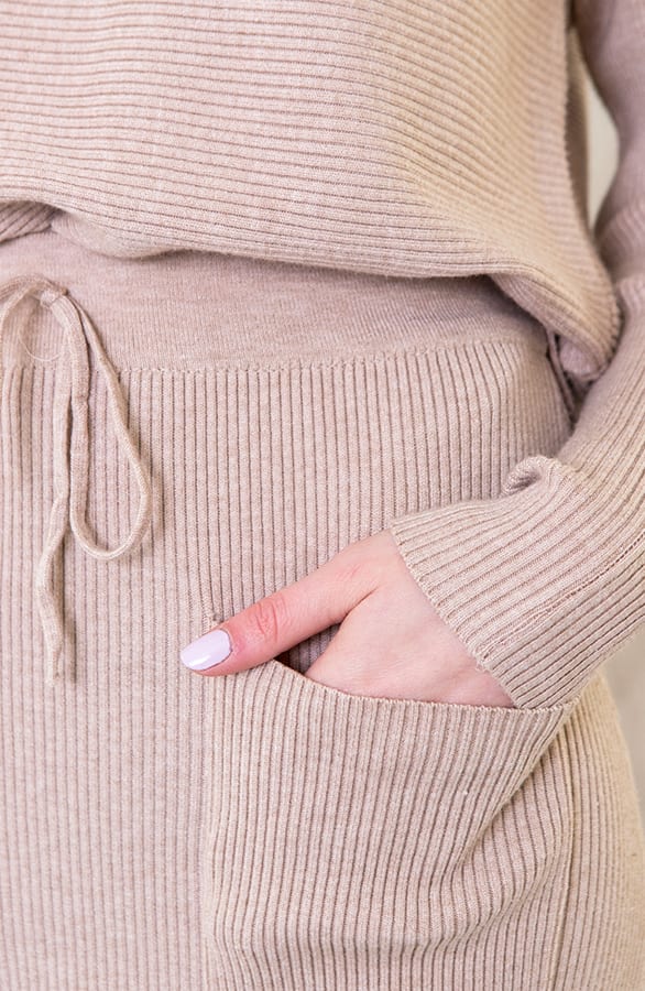 Twinset Rok Met Zakken Beige – shoparchief, foto 3