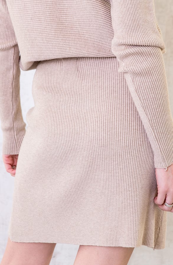 Twinset Rok Met Zakken Beige – shoparchief, foto 6