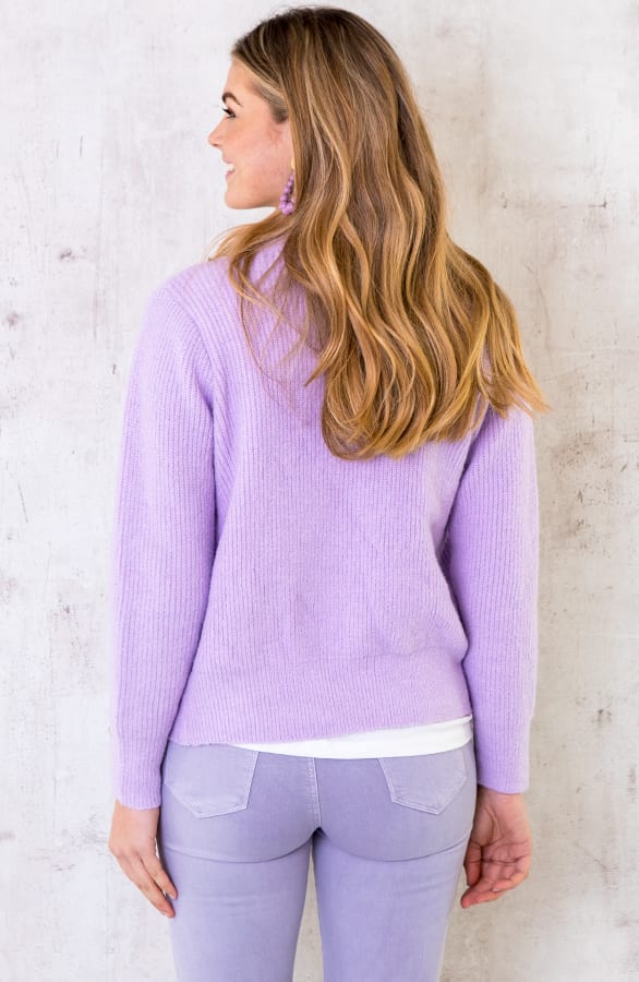 Vest Met Knopen Lila – shoparchief, foto 3
