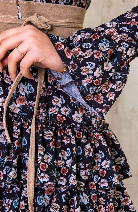 Bloemen Ruches Jurk Limited – shoparchief, foto 4
