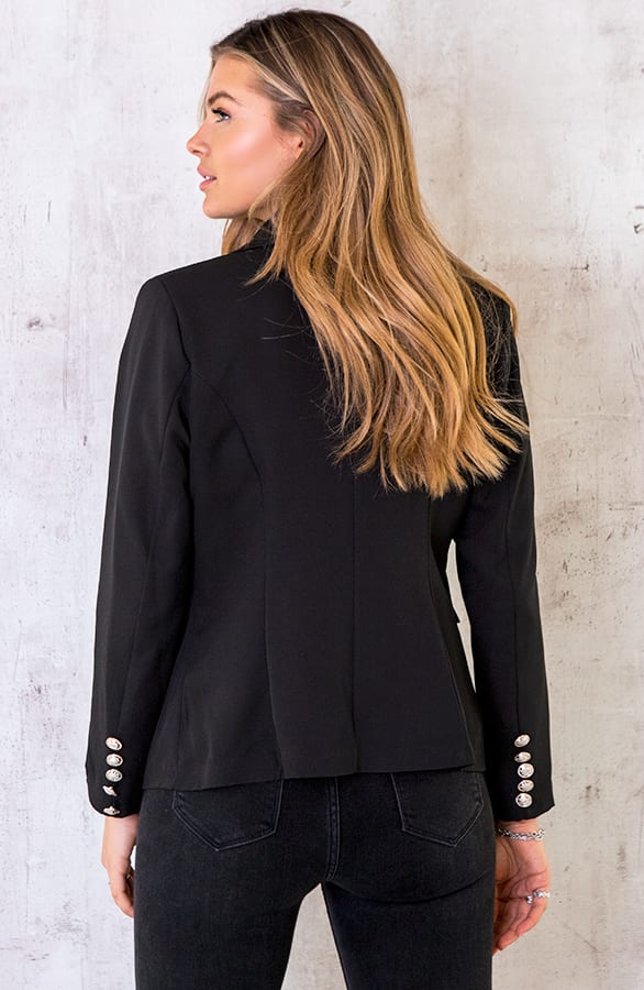 Button Blazer Black, Shoparchiv, Foto 3