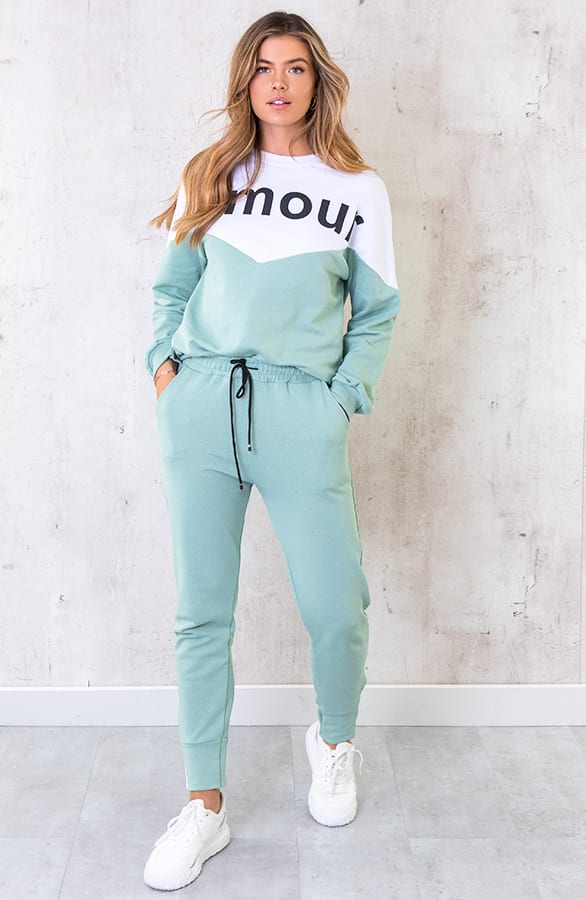 Comfy Broek Amour Mint – shoparchief, foto 2