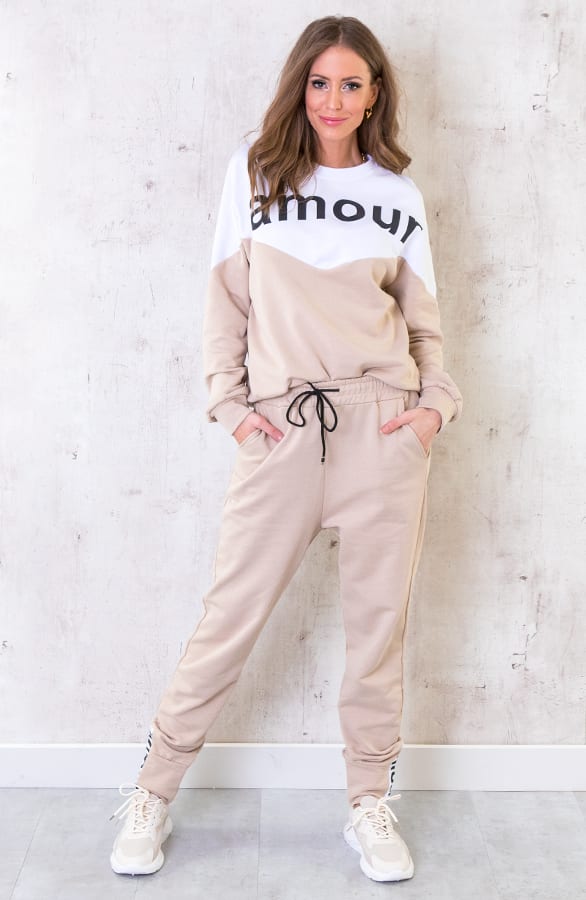 Comfy Sweater Amour Beige – shoparchief, foto 2