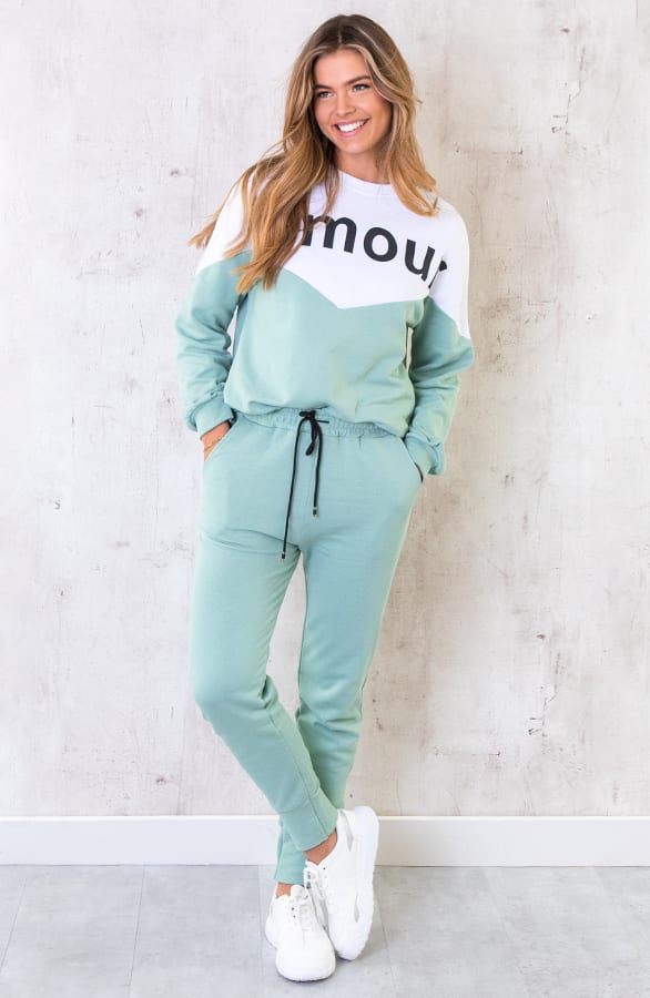 Comfy Sweater Amour Mint – shoparchief, foto 2