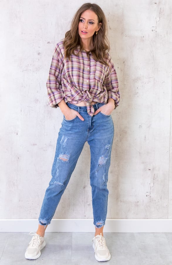 High Waisted Jeans Relax Fit – shoparchief, foto 2