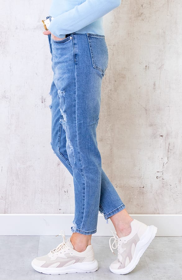 High Waisted Jeans Relax Fit – shoparchief, foto 3