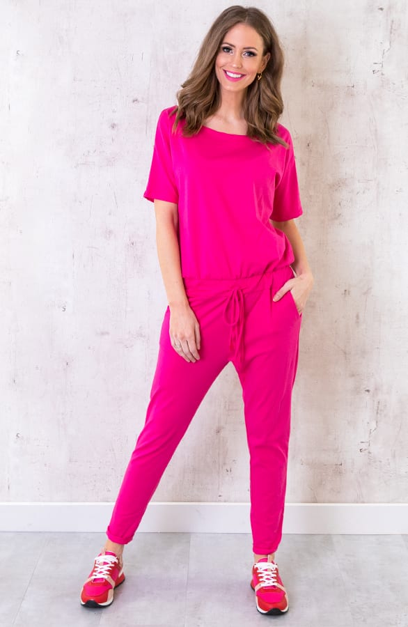 Jumpsuit Basic Fuchsia – shoparchief, foto 2