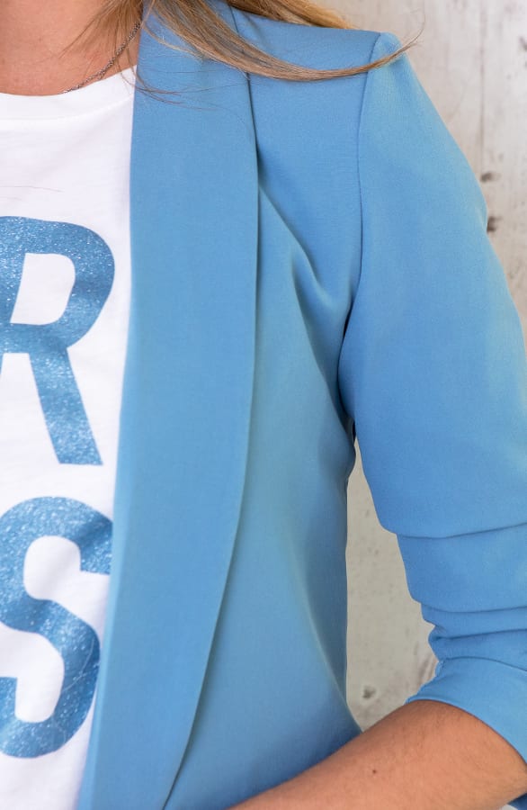 Limited Blazer Jeansblauw – shoparchief, foto 7