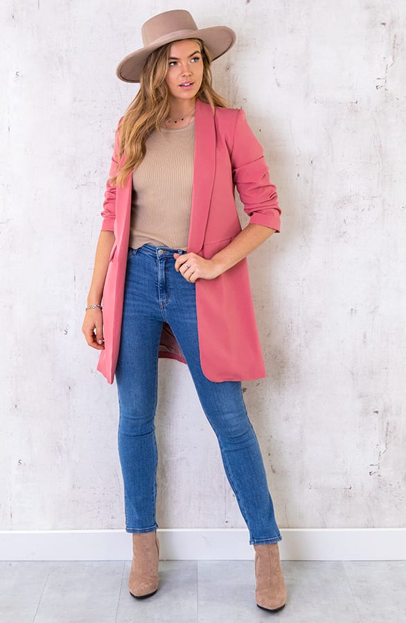 Long Blazer Limited Dust Koraal – shoparchief, foto 7
