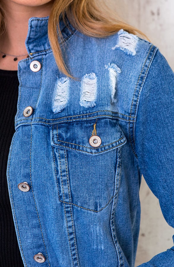 Long Denim Jacket 2.0 – shoparchief, foto 3