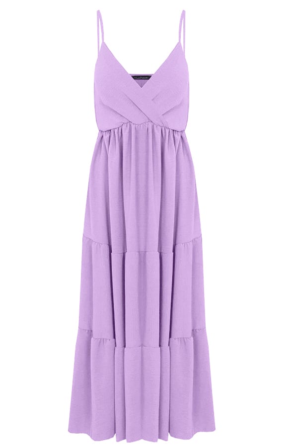 Midi Jurk Monaco Lila – shoparchief, foto 1