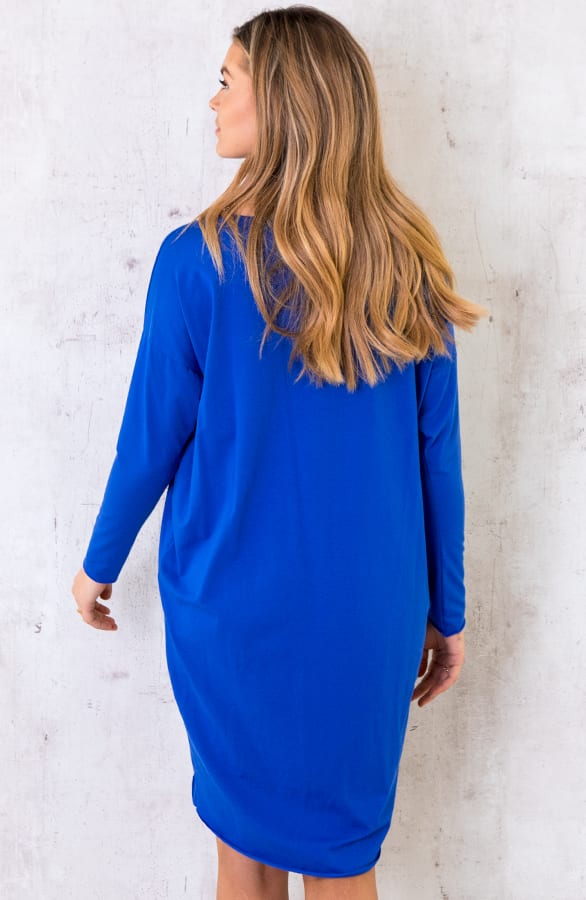 Oversized Comfy Tuniek Kobalt – shoparchief, foto 5