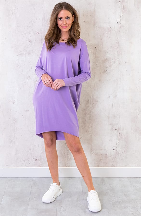 Oversized Comfy Tuniek Lila – shoparchief, foto 7