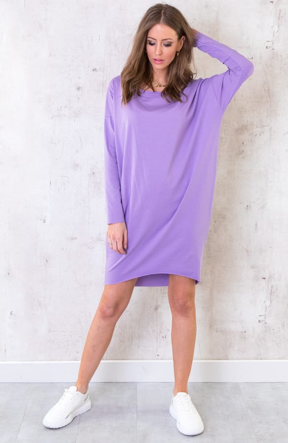 Oversized Comfy Tuniek Lila – shoparchief, foto 9