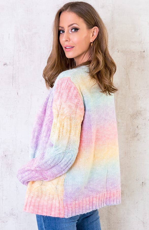 Tie Dye Trend Vest Dames – shoparchief, foto 3