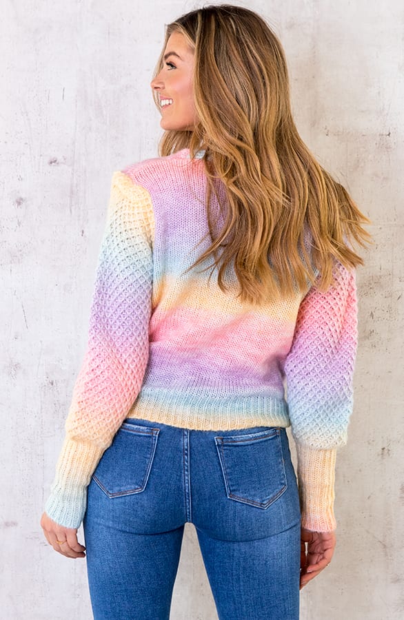 Tie Dye Vest Met Patroon Pastel – shoparchief, foto 6