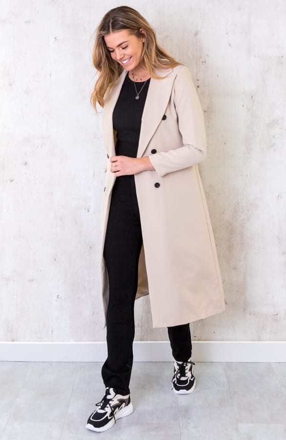 Ultra Long Blazer Beige, Shoparchiv, Foto 3