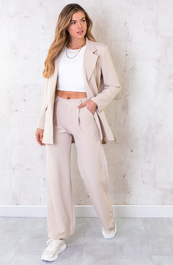 Crop Top Dames Ecru – shoparchief, foto 6