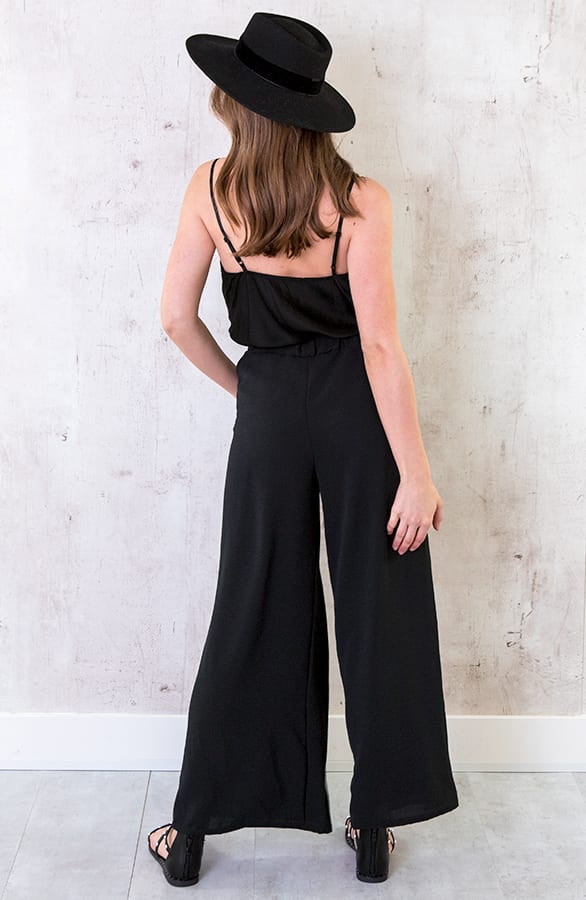 Bali Palazzo Pants 7/8 Zwart – shoparchief, foto 8