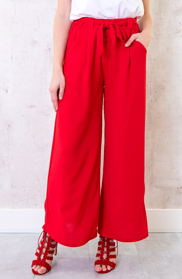 Bali Palazzo Pants 7/8 Rood – shoparchief, foto 1