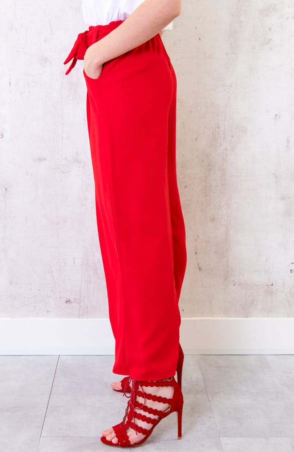 Bali Palazzo Pants 7/8 Rood – shoparchief, foto 3