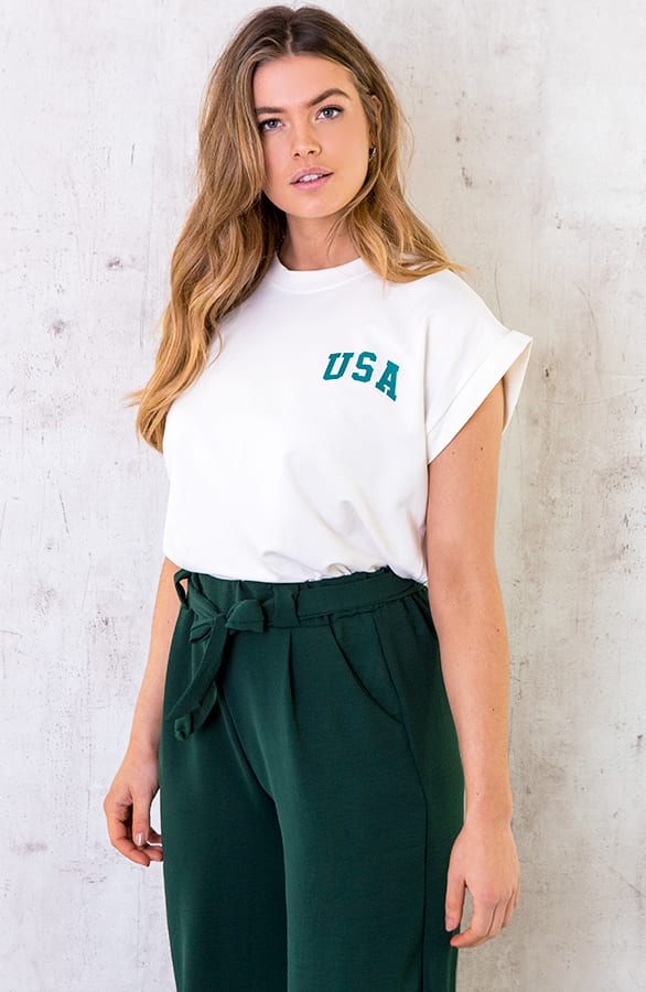 Bali Palazzo Pants 7/8 Smaragd – shoparchief, foto 7