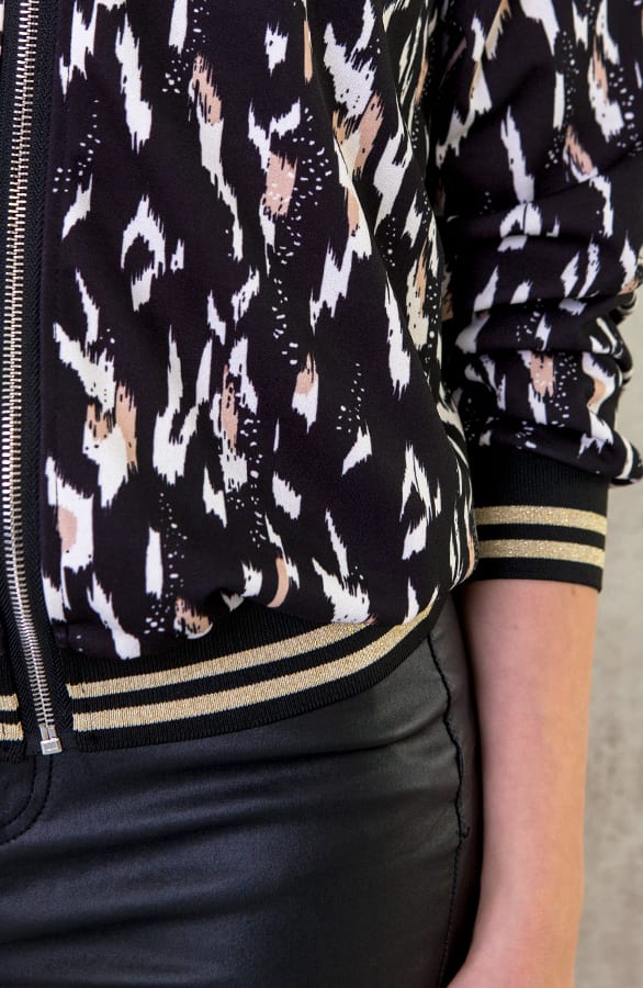 Bomber Jacket Panterprint – shoparchief, foto 5
