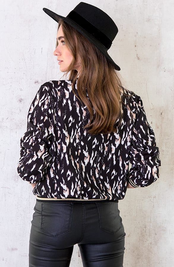 Bomber Jacket Panterprint – shoparchief, foto 6