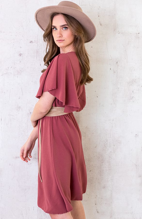 Florence Kleid Dusty Rosa, Shoparchiv, Foto 3
