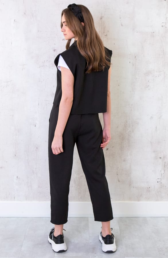 Gilet Parisienne Zwart – shoparchief, foto 2